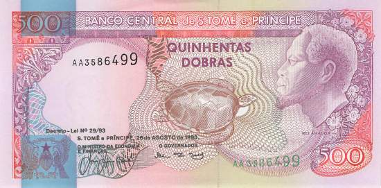 500 Dobras 26.8.1993 p.63